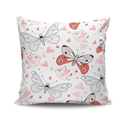 Aberto Design Funda de Cojín Multicolor 43 x 43 cm